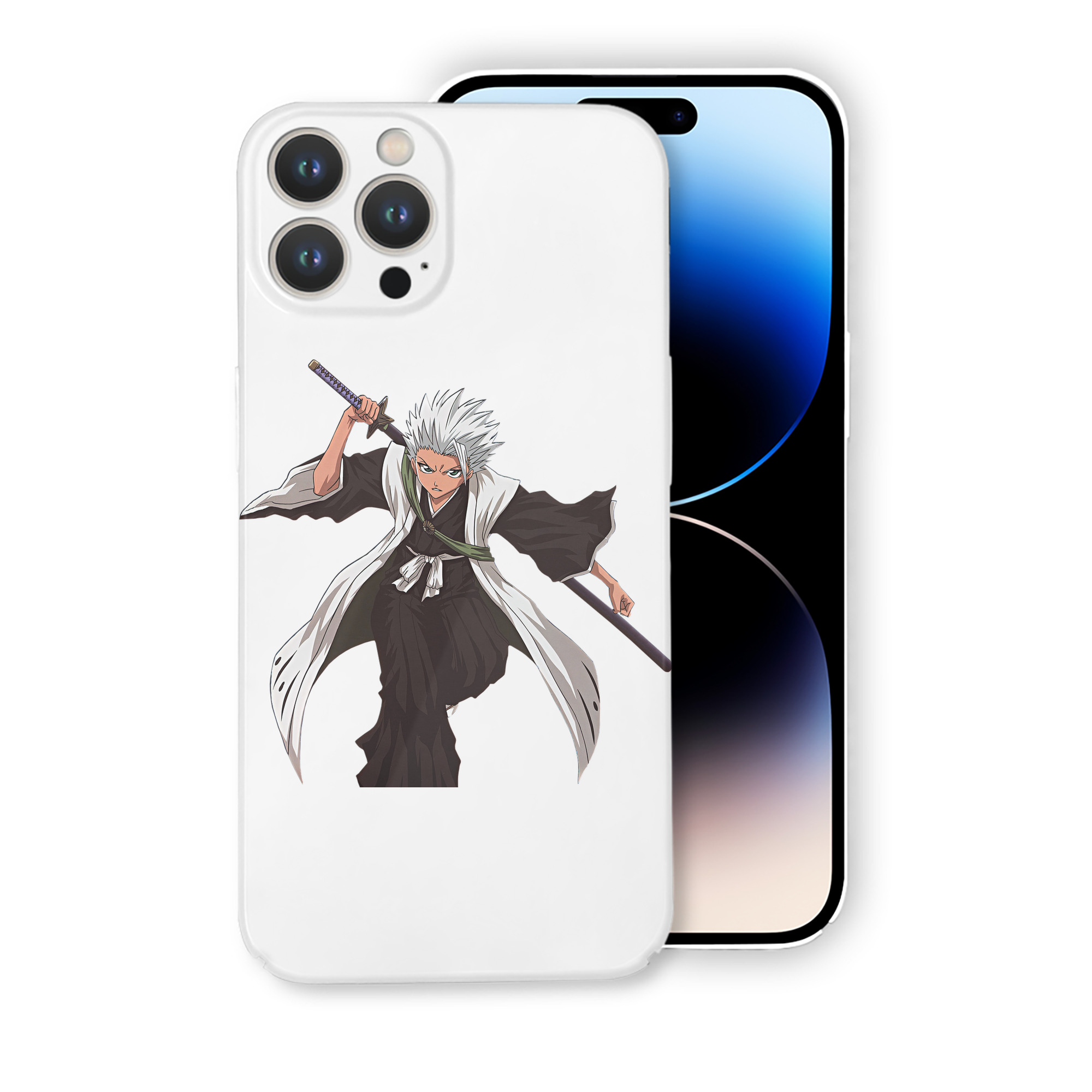 （画像用） ブリーチ 日番谷冬獅郎（ひつがや とうしろう） BLEACH Hitsugaya Toushirou 【iPhone 14シリーズ対応】ハードケース